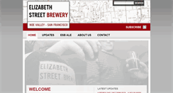 Desktop Screenshot of elizabethstreetbrewery.com